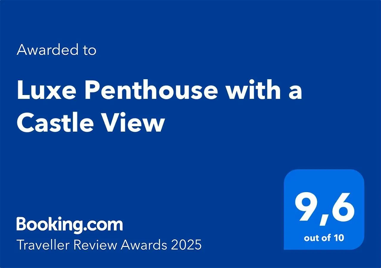 Luxe Penthouse With A Castle View Apartment Ljubljana